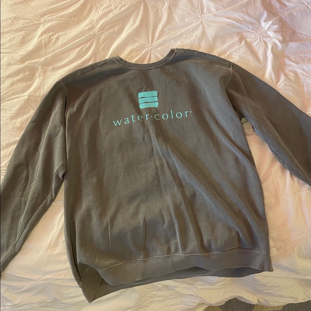 Watercolor sweat shirt